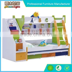 Modern Double Over Double Dormitory Metal Bunk Beds,school Triple Bunk Bed thumbnail-3