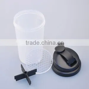Plastic Fitness Water Bottle BPA Free Protein Joyshaker Bottle 700ml thumbnail-2