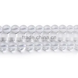 Hot Natural White Crystal Beads Semi Finished Products Fashion Color Gem Hand DIY Hand Jewelry Manufacturers Wholesale thumbnail-3