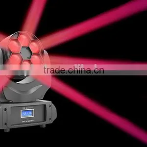 2016 NEW Style and High Quality 6x10W 4 in 1 RGBW Bee-Eyes Type LED Effect Moving Head Light thumbnail-1