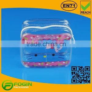 Ziplock Printed Pvc Mini Cosmetic Bag thumbnail-2