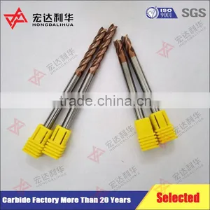 Carbide 4 Flutes CNC Milling Cutters End Mill With HRC45 HRC55 HRC60 HRC65, Carbide End Mills Quality Choice thumbnail-5
