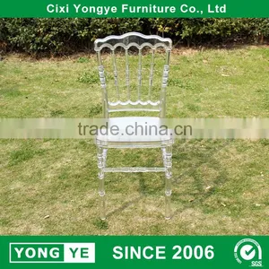 Wholesale Prices Wedding Decoration Napoleon Plastic Chair thumbnail-5