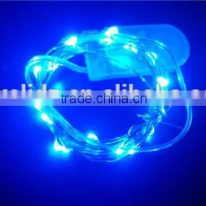 LED Red Copper Wire Light String thumbnail-3