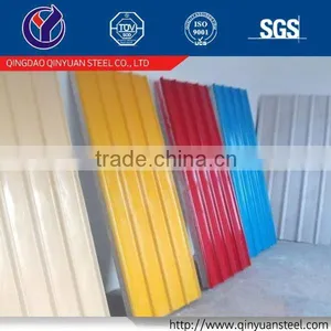 Color Galvanized Corrugated Steel Sheet With DX51D+Z Grade Mill Shandong Stock thumbnail-3