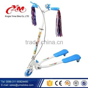 2016 Hot Sell Pedal Mini Cheap Kick Scooter / 2 Wheel Hand Brake Kids Kick Scooter / Four Wheels Kick Scooter for Child thumbnail-5