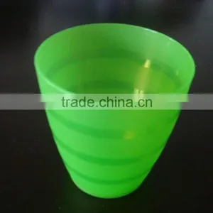 Colorful 10OZ Plastic Cup With Horizontal Stripes thumbnail-3