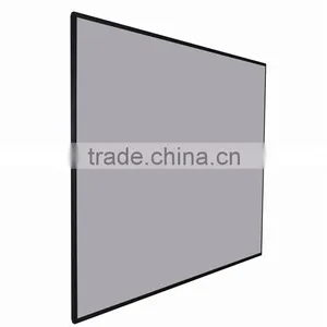 16:9 97" Zero Edge Fixed Frame Hard Projector Movie Screen thumbnail-3