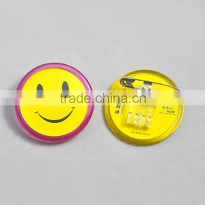 Acrylic Smile Badge Holder Transparent Smile Badge Holder thumbnail-4