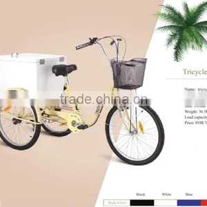 Three Wheel Aluminium Alloy Tricycle Cargo Bike thumbnail-1