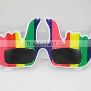 Funny Winning Luck ok Hand Gesture Hand Sunglasses thumbnail-1
