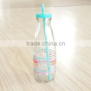 100ml/200ml/250ml/500ml/1000ml Bulk Glass Bottles With Plastic White Lid thumbnail-2
