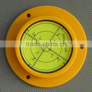 Plastic Round Circular Bubble Level Leveling Tools thumbnail-1