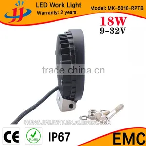 Cheap Offroad 1200LM 5inch 18W Round Led Work Light for Tractor thumbnail-2