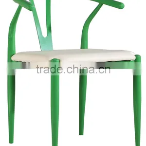 Cheap Iron Steel Outdoor Garden Chair With Cushion T007 thumbnail-4