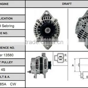 Stable and Reliable Operation Auto Alternator 95-99 Sebring 4661998 Alternator thumbnail-1