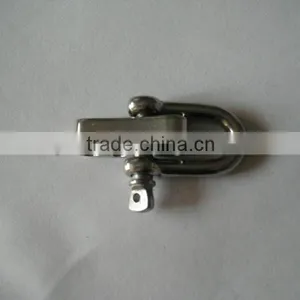 Stainless Steel Adjustable D Shackle thumbnail-1