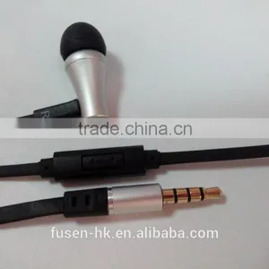 Deep Bass Metal Cheap Colorful Waterproof Shoelace Earphone thumbnail-3