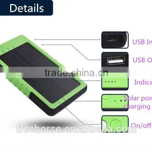 Made in China Waterproof Solar Mobile Charger Solar Battery Charger 8000mah thumbnail-4