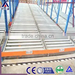 Saving Space Gravity Roller Pallet Rack thumbnail-1
