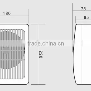 WS-621 Wall Hanging Speaker, pa Speaker Box thumbnail-4