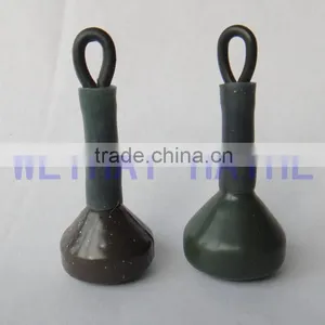 COATED GREEN SMOOTH BACK LEADS FOR CARP FISHING thumbnail-2