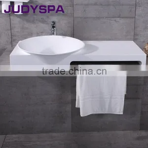 Stone Wall-hung Wash Basin H-1217 thumbnail-2