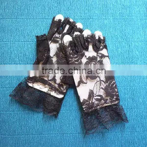 Fingerless Cheap Lace Gloves thumbnail-2
