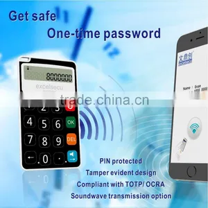 Wholesale Soundwave Transmission Pin Protected One Time Password Plastic Otp Token thumbnail-1