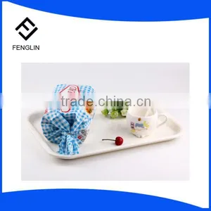 China Factory Wholesale Melamine Square Plastic Tea Tray thumbnail-1