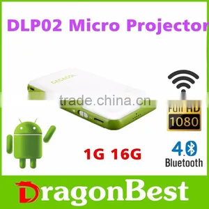 Newest 30000H Led Lamp 1G 16G Quad Core Android 4.4 LED Smart Mini Projector 2.4G/5GHz WiFi Bluetooth 4.0 thumbnail-1
