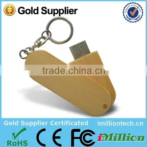 Novelty ECO-Friendly 8GB 32GB Wooden USB Pen Drive thumbnail-1