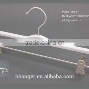 White Fashion ZARA Style Trousers Hanger Plastic Bottom Hanger thumbnail-2