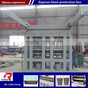 Gypsum Block Making Machine Light Weight Gypsum Block Production Line thumbnail-6