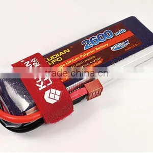 High Quality 11.1v 2600mah 65C Lipo Battery for RC CAR thumbnail-3