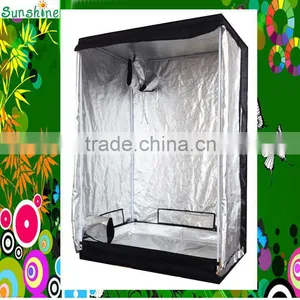 120x80x180cm 48"x32"x72" Reflective Fabric Grow Tent thumbnail-1