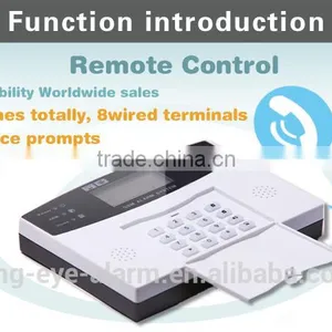 Preset Max 6 Group of Alarm Numbers 433mhz Security Home Centrale Alarm System Wires thumbnail-2