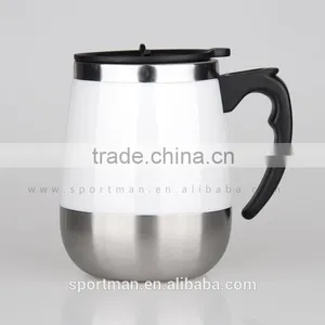 Fashional Auto Travel Mug Double Wall Stainless Steel Coffee&tea Mug Hot Selling Mug in China thumbnail-3