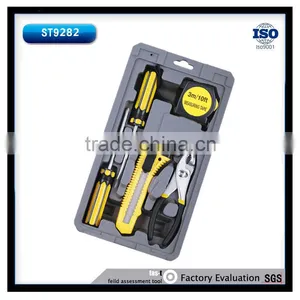 6Pcs High-quality Mini Promotion Tool Set With Screwdrivers,Plier,Knife and Measure Tape thumbnail-1