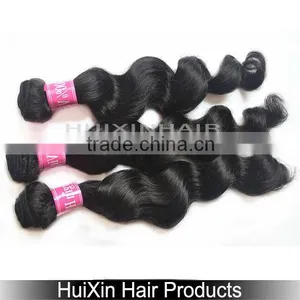 100% Virgin Real Indian Hair Weft, Human Hair Bulk thumbnail-1