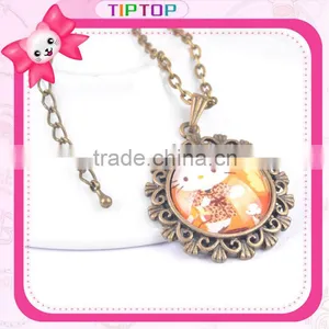 Anti-brass Hello Kitty Necklace thumbnail-1