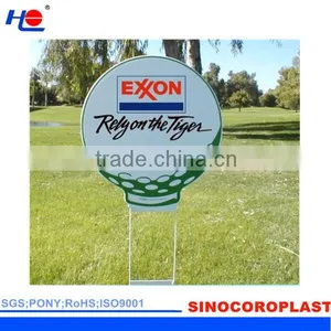 Recyclable and Protection Polypropylene Hollow Building Material Signboard thumbnail-1