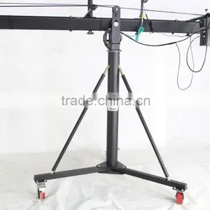 Professional LMS DV Jimmy Jib Dslr Camera Crane With 10m Triangle Electronic Control Rocker Arm Flight Case Package thumbnail-3