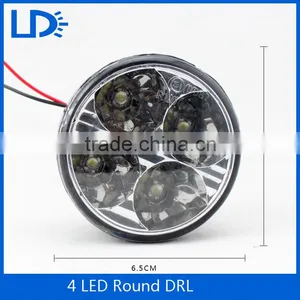 Motercycle DRL LED Truck Backup Light Waterproof Universal Auto Round Reversing Lamp thumbnail-3