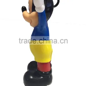Mickey Mouse Vinyl Toy, Factory Stock Plastic Toy thumbnail-3