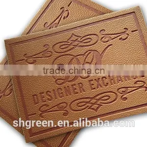 Fashion Design PU Fake Leather Patch for Denim thumbnail-6