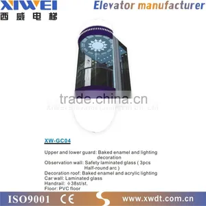 XIWEI Brand Observation Elevator/Sightseeing Elevator/Panoramic Lift thumbnail-2