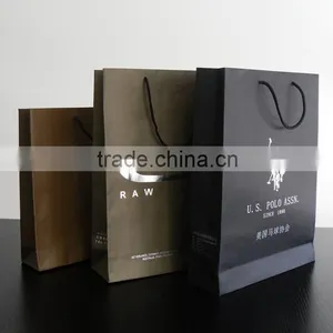 High Quality Cheap Custom Shopping Kraft Paper Bags Customized Printed LOGO Clothing Bag Small Jewelry Handbag thumbnail-1