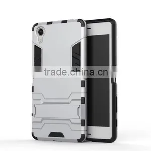 Steel Bear Anti-Knock Armor Phone Case With Stand for Sony Z5+ X Performance XA E5 thumbnail-2