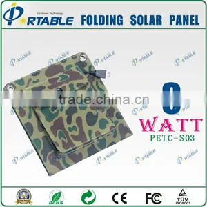 3W Folding Mini Solar Charger for Phones Portable Solar Charger thumbnail-1